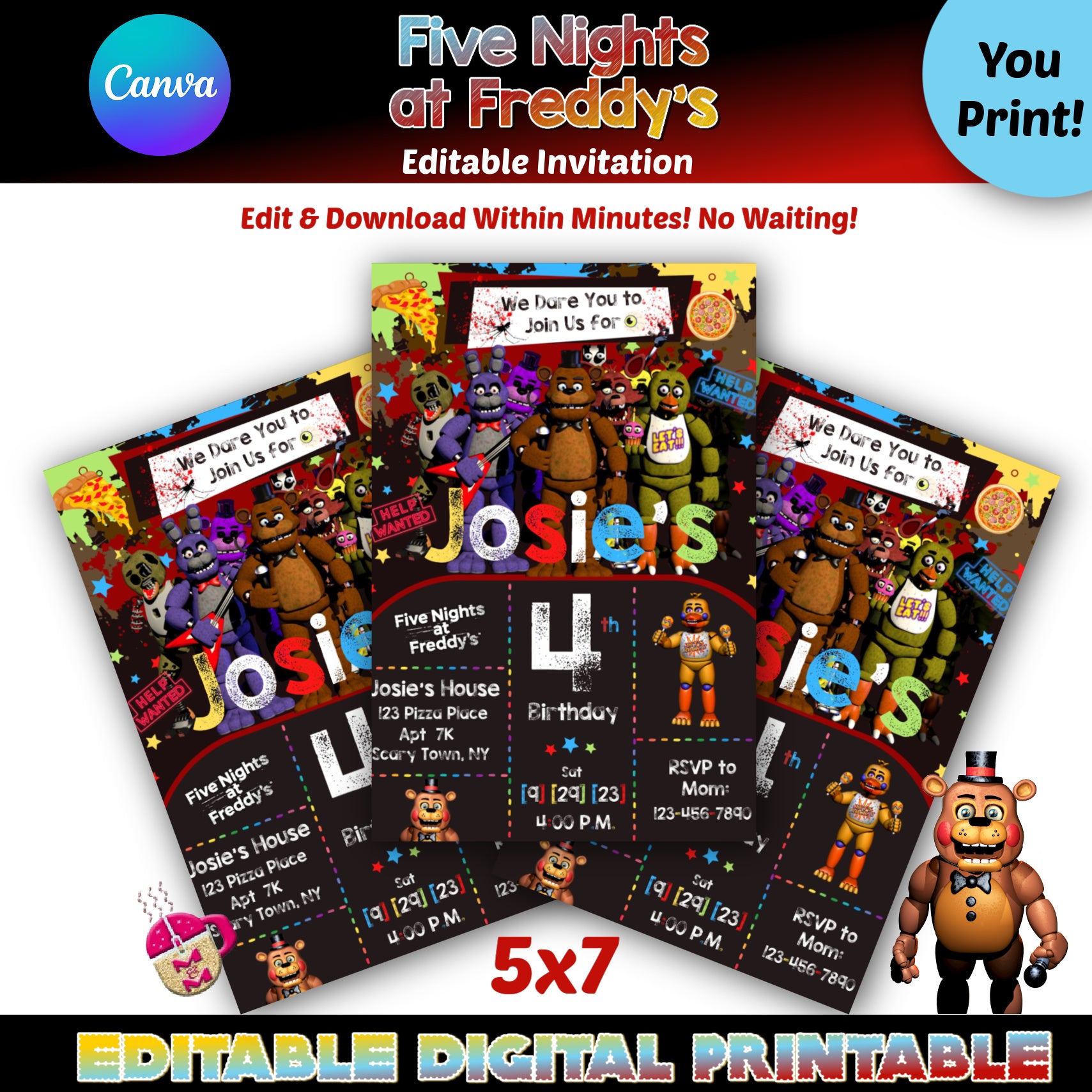editable-five-nights-at-freddy-s-invitation-5-nights-at-freddy-s-invi-mug-mouse-designs for Five Nights At Freddy S Free Printable Invitations Editable Five Nights at Freddy's Invitation, 5 Nights at Freddy's Invi – Mug+Mouse Designs for Five Nights At Freddy S Free Printable Invitations