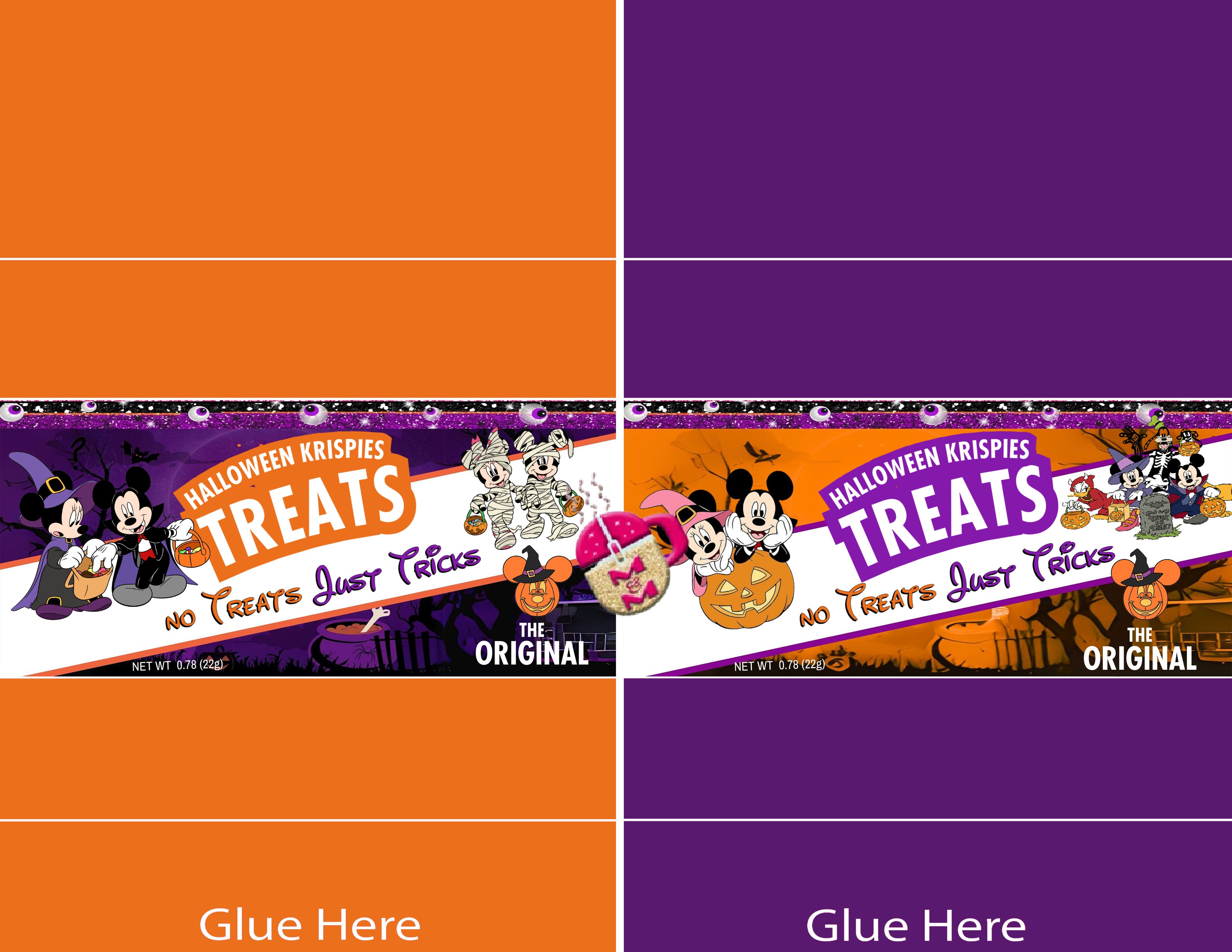 Editable Mickey Mouse Halloween Party Favor Set | Mickey Mouse Halloween Party Supplies | Mickey Mouse Halloween Templates