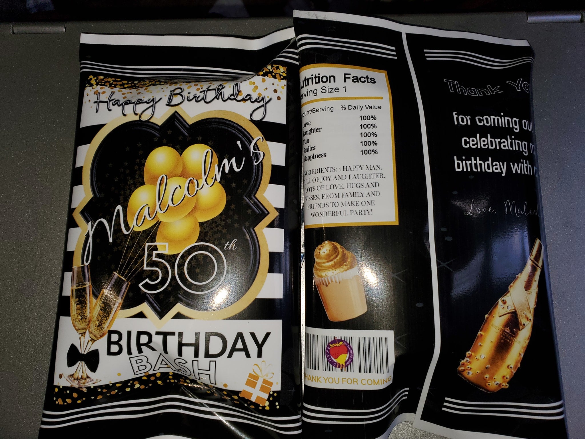 Personalized Designer Potato Chip Bags.  Louis vuitton birthday party, Louis  vuitton birthday, Custom party favors