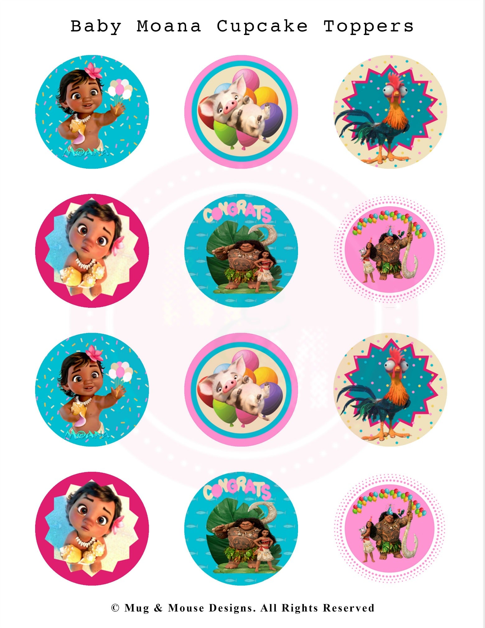 Baby Moana Cupcake Toppers, Baby Moana Party, Maui Party – Mug+Mouse Designs baby-moana-cupcake-toppers-baby-moana-party-maui-party-mug-mouse-designs