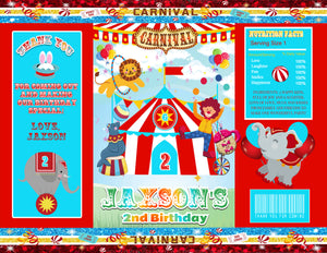 Download these Awesome Free Circus Carnival Printables Now!  Carnival  printables, Carnival themed party, Birthday party printables free