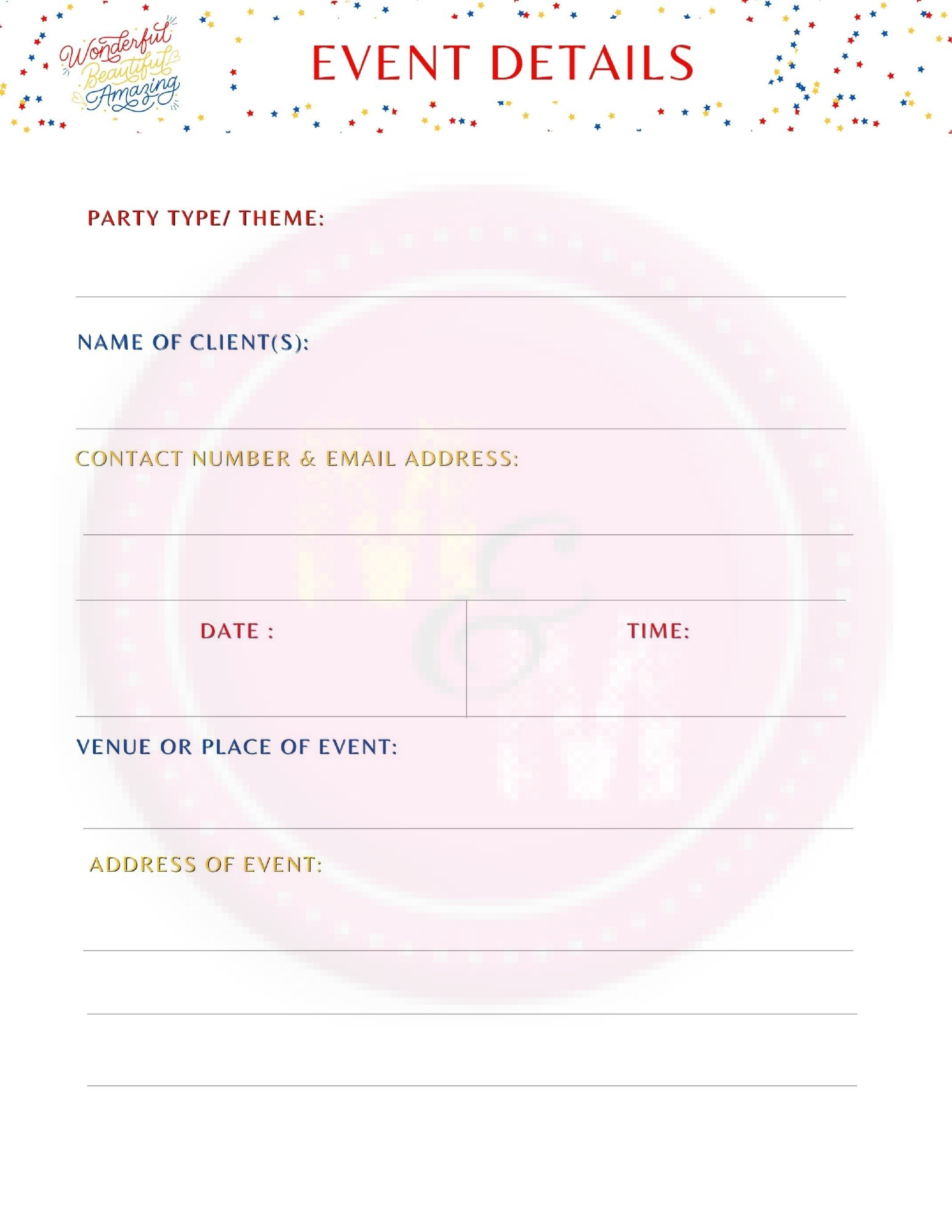 Woman of Wonder Party Event Planner | Superhero Themed Planner Printables Bundle | Event Planner Templates