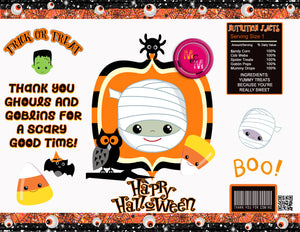 Instant Download Halloween Chip Bag Bundle (Non Editable)